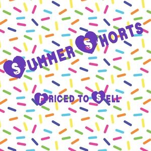 The following listings are summer shorts. Prices based on condition.